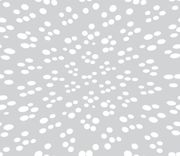 Abstraktes geometrisches Punktemuster für nahtlosen Hintergrund, einfache minimalistische Grafik, Retro-Dekoration und Stoff — Stockvektor
