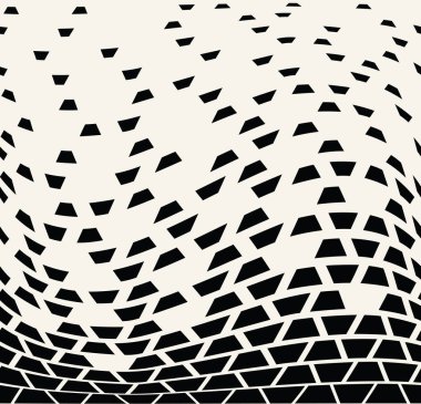 Grunge halftone geometrik arka plan desen tasarımı.