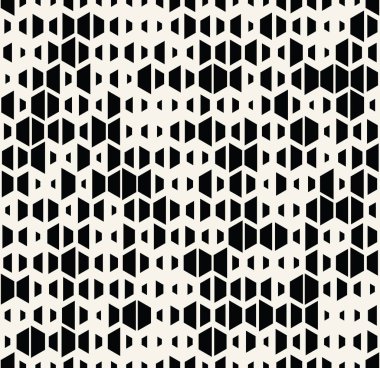Benzersiz geometrik arka plan desen baskı tasarımı.