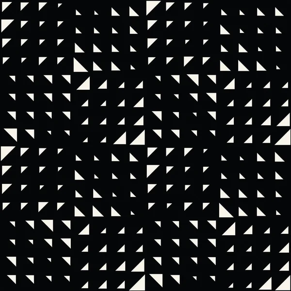 Abstrakte nahtlose geometrische Dreieck-Vektormuster, moderne Hintergrundstruktur, trendiges Mode-Kissendesign — Stockvektor