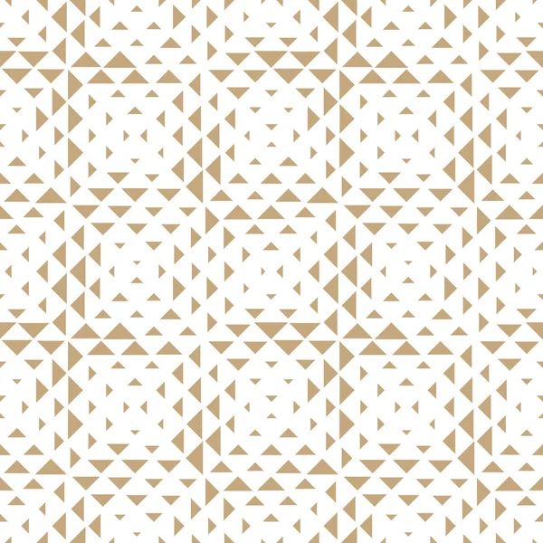 Patrón de vector de triángulo geométrico inconsútil abstracto, textura de fondo moderno, diseño de almohada de moda — Vector de stock