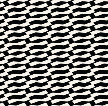 Soyut geometrik işaretlenmiş desen baskı tasarımı.