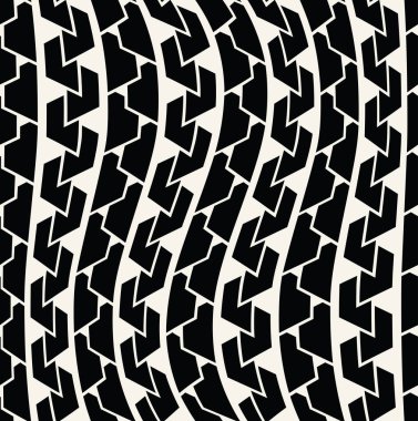 Soyut geometrik çizgiler desen baskı tasarımı.