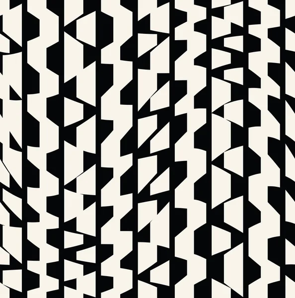 Diseño de estampado de rayas geométricas abstractas . — Vector de stock