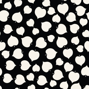 doğal arka plan için soyut geometrik yapraklar desen, basit minimalist grafik , retro dekorasyon , yaz modası