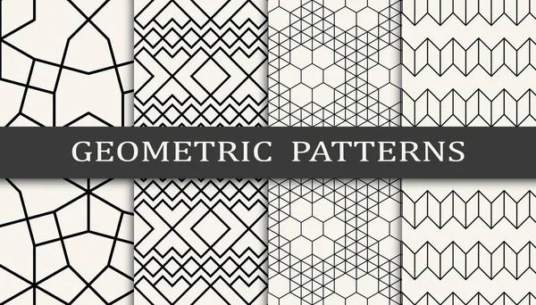 Padrão Fundo Sem Costura Geométrica Impressão Design —  Vetores de Stock