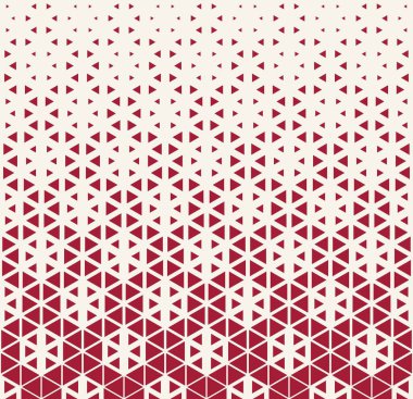 Soyut, dikişsiz geometrik desen izi. Basit yarım tonlu arkaplan tasarımı. Vektör illüstrasyonu.