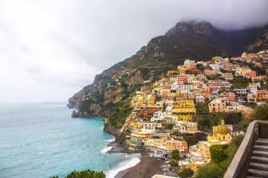 Güzel kenti Positano Amalfi Coast, İtalya