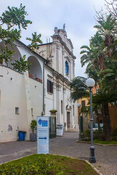 Sorrento Włochy Marca 2018 Kościół Świętego Franciszka Sorrento — Zdjęcie stockowe