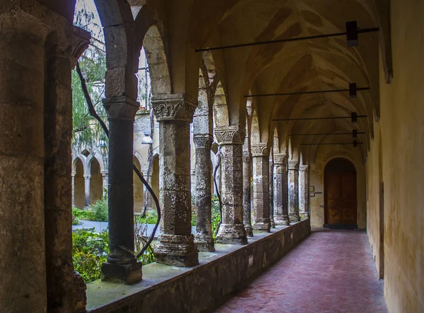 Sorrento Italia Marzo 2018 Patio Iglesia San Francisco Sorrento — Foto de Stock