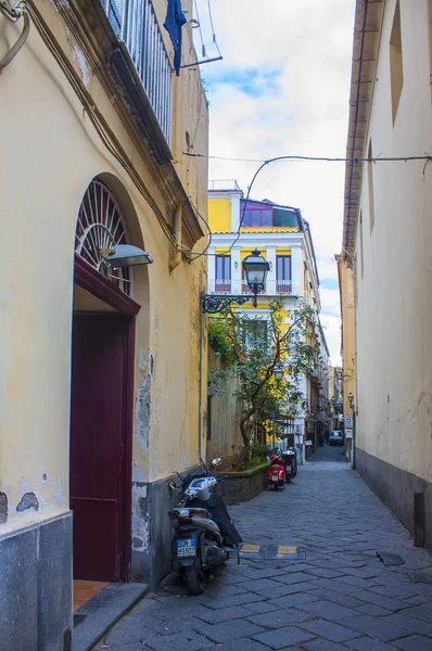 Sorrento Italia Marzo 2018 Calle Parte Histórica Sorrento —  Fotos de Stock