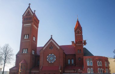 Katolik Kilisesi St. Simeon ve Bağımsızlık Meydanı Minsk, Beyaz Rusya'St Helena