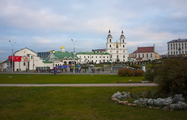 ミンスク 2017 メイン正教会のベラルーシ ミンスク ベラルーシのシンボルの大聖堂 — ストック写真