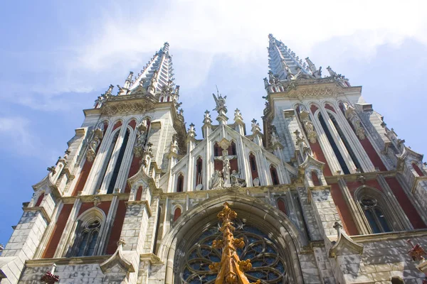 Catedral Católica Romana San Nicolás Casa Música Órgano Kiev Ucrania — Foto de Stock