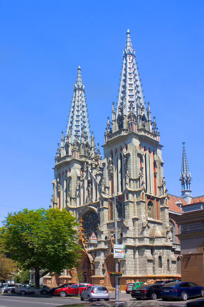 St. Nicholas Roman Catholic Cathedral (House of Organ Music) in Kyiv, Ukraine