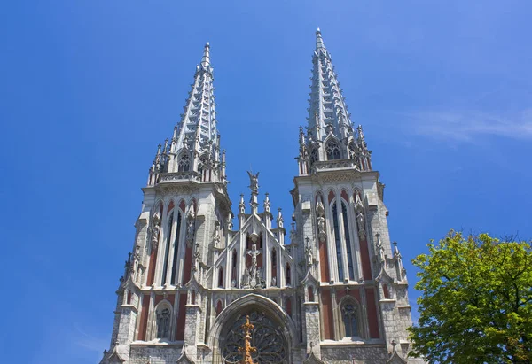 Catedral Católica Romana San Nicolás Casa Música Órgano Kiev Ucrania — Foto de Stock