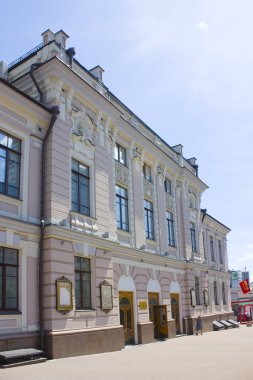 Kiev, Ukrayna - 1 Ağustos 2018: Kiev Ulusal Akademik Opera Tiyatrosu