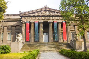 Kiev, Ukrayna - 11 Haziran 2018: Ukrayna'nın Ulusal Sanat Müzesi