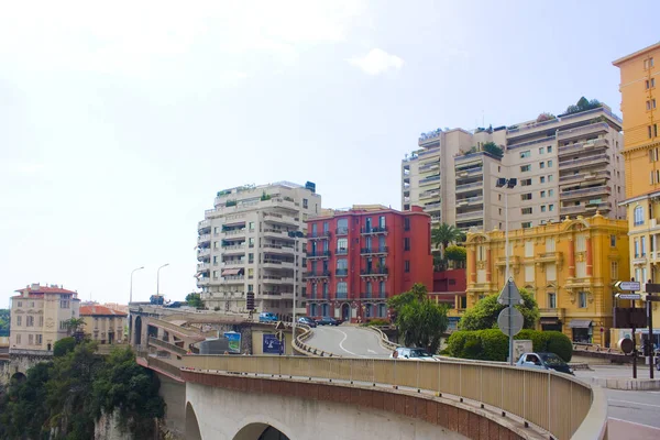 Монако Кондамін Червня 2018 Міський Пейзаж Районі Кондамін Князівства Монако — стокове фото