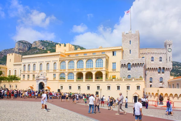 Monaco Června 2018 Knížecí Palác Monako — Stock fotografie