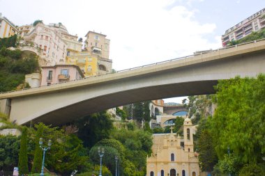 Monaco - 22 Haziran 2018: Sainte-adamak kilisede Monaco