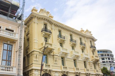 Monaco, Monte-Carlo - 22 Haziran 2018: Konakları ve buldings Monaco