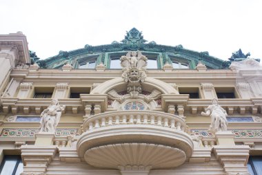 Monaco, Monte-Carlo - 22 Haziran 2018: Opera Monte-Carlo, Monaco, parça