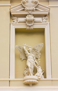 Monaco, Monte-Carlo - 22 Haziran 2018: Opera Monte-Carlo, Monaco, parça