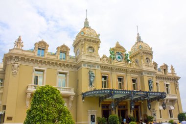 Monaco, Monte-Carlo - 22 Haziran 2018: Casino Monte-Carlo, Monaco