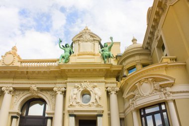Monaco, Monte-Carlo - 22 Haziran 2018: Casino Monte-Carlo, Monaco, parça