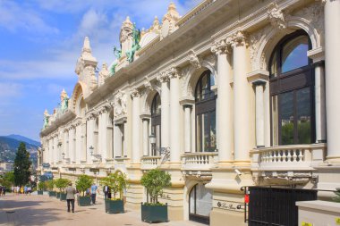Monaco, Monte-Carlo - 22 Haziran 2018: Casino Monte-Carlo, Monaco