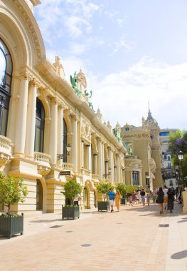 Monaco, Monte-Carlo - 22 Haziran 2018: Casino Monte-Carlo, Monaco