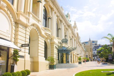 Monaco, Monte-Carlo - 22 Haziran 2018: Casino Monte-Carlo, Monaco