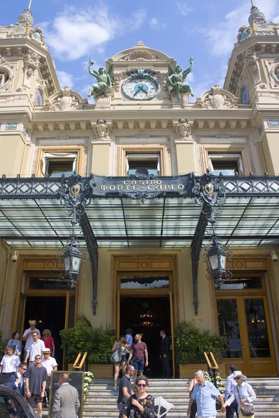 Monaco Monte Carlo June 2018 Entrance Casino Monte Carlo Monaco — Stock Photo, Image