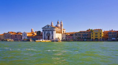 Venice, İtalya - 13 Ekim 2017: Jezuathi kilise ya da Santa Maria del Rosario Venedik