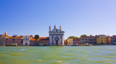 Venice, İtalya - 13 Ekim 2017: Jezuathi kilise ya da Santa Maria del Rosario Venedik