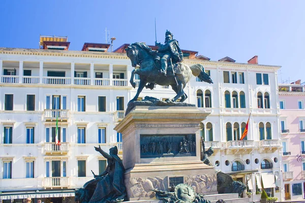 Venice Italië Oktober 2017 Monument Van Victor Emanuel Venetië — Stockfoto