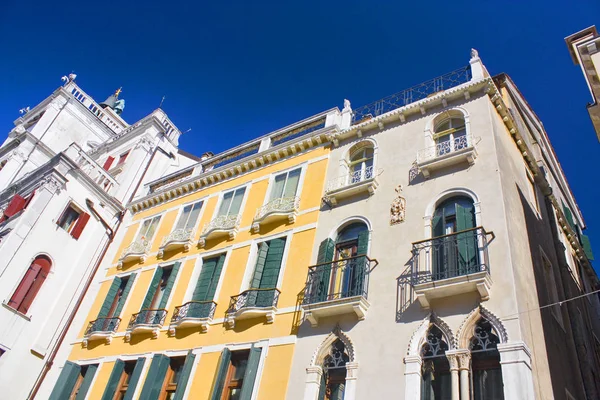 Venecia Italia Octubre 2017 Hermosos Edificios Románticos Venecianos — Foto de Stock