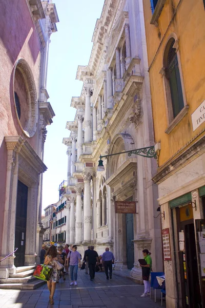 Venecia Italia Octubre 2017 Scuol Grande San Rocco Museo Arte — Foto de Stock