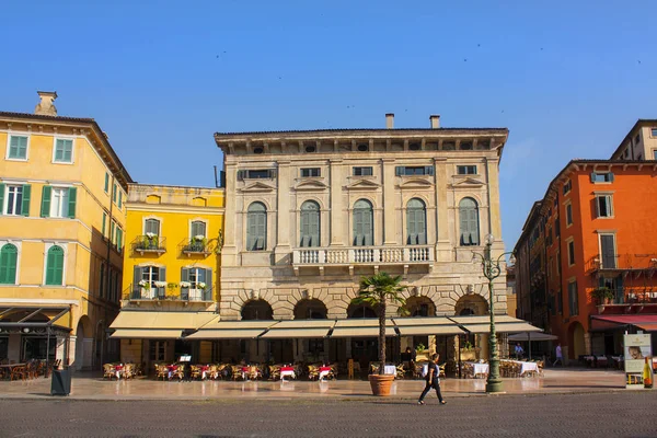 Verona Olaszország 2018 Június Régi Épületek Piazza Bra Opera Verona — Stock Fotó