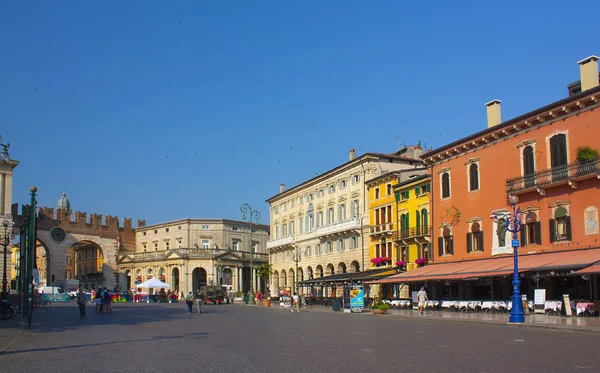 Verona Italië Juni 2018 Piazza Bra Het Opera Verona — Stockfoto