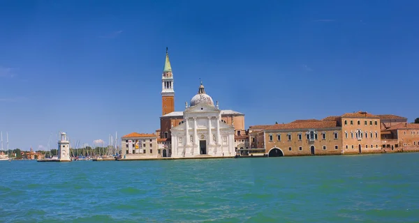 Venice Italy October 2017 Panoramic View San Giorgio Maggiore Church Royalty Free Stock Images