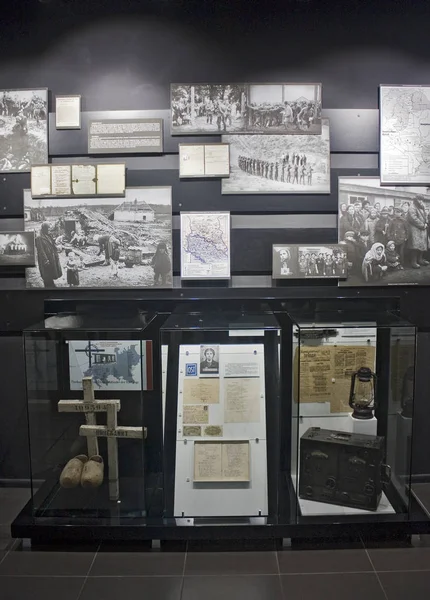 Vinnitsa Ukrajina Srpna 2018 Interiér Muzea Historické Vzpomínkové Komplexu Obětem — Stock fotografie