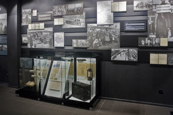 Vinnitsa 乌克兰 2018年8月4日 纳粹受害者历史和纪念情结 博物馆的内部 Werwolf 希特勒苏联最高统帅部 Vinnitsa — 图库照片