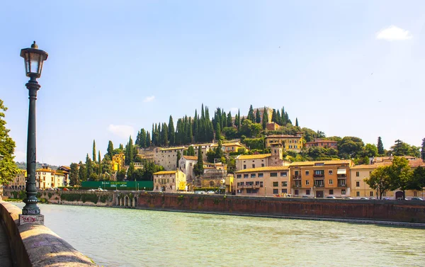 Verona Italien Juni 2018 Blick Auf Den Hügel Von Peter — Stockfoto