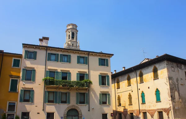 Verona Italia Junio 2018 Arquitectura Típica Verona Casco Antiguo — Foto de Stock