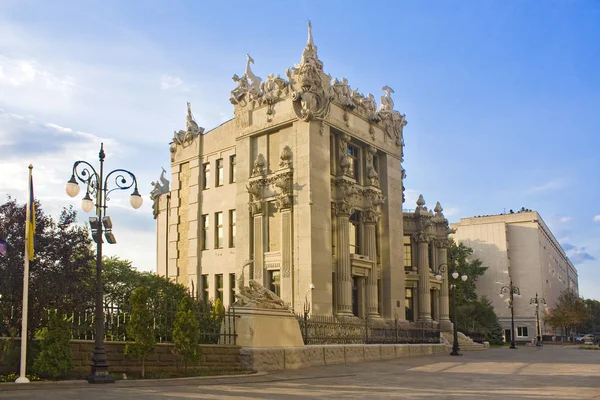 Kiev Ukraine August 2018 Haus Mit Schimären Ist Die Originellste — Stockfoto