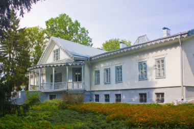 Vinnitsa, Ukrayna - 4 Ağustos 2018: Ev-Müzesi ünlü cerrah Vinnitsa Nikolay Pirogov