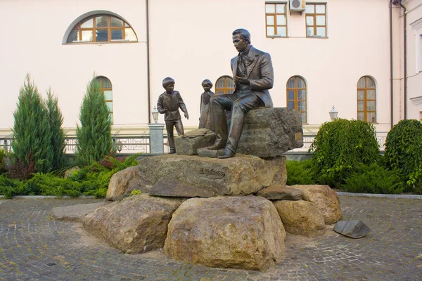 Winnicy Ukraina Sierpień 2018 Pomnik Tarasa Szewczenki Winnicy — Zdjęcie stockowe