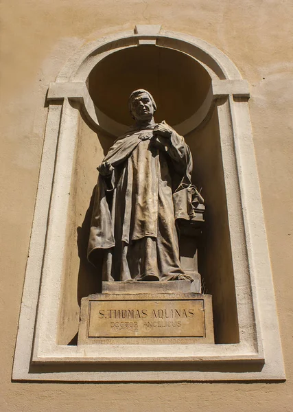 Словенія Любляна Червня 2018 Статуя Святого Миколая Любляні — стокове фото